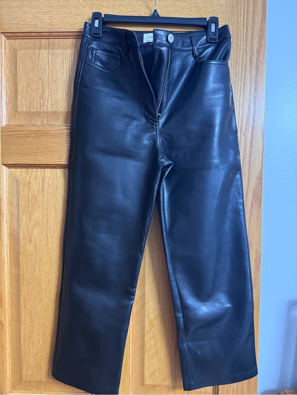 Aritzia Wilfred Faux Leather Pants